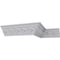 Ekena Millwork 2 5/8"H x 2 3/8"P x 3 5/8"F x 94 1/2"L, (2" Repeat) Marseille French Scroll Crown Moulding MLD03X02X04MA - alternate 10